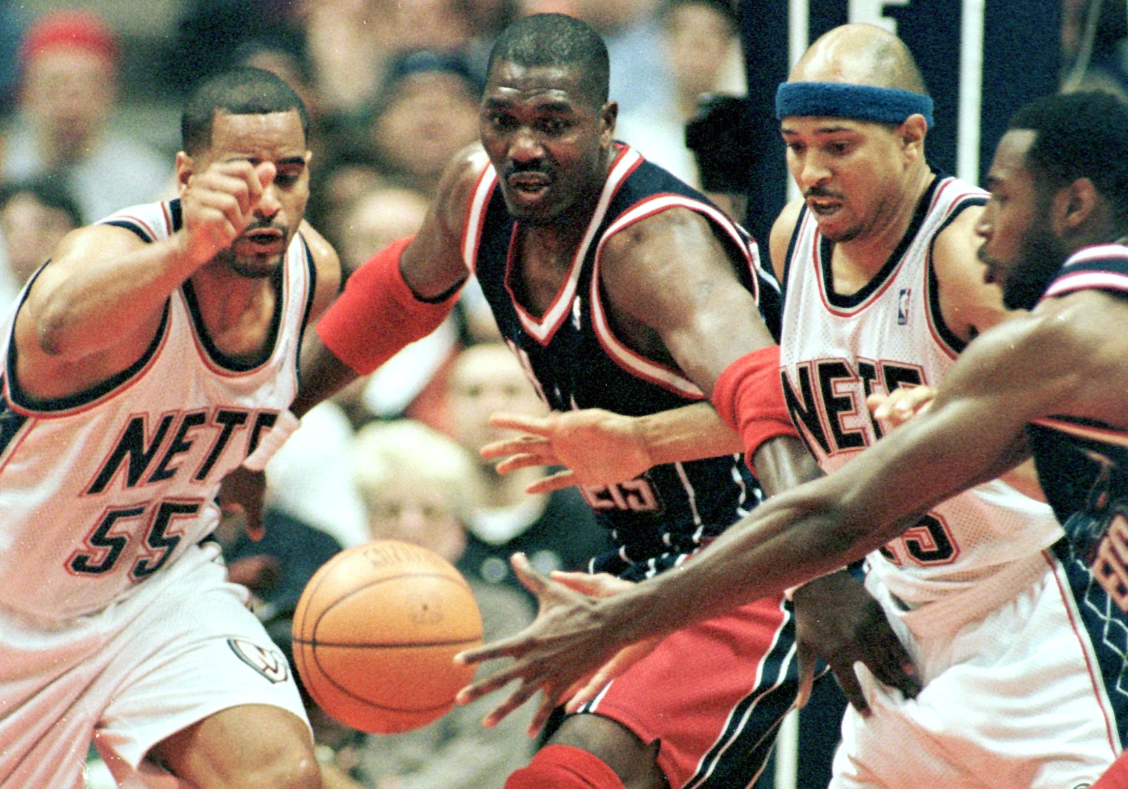 Brooklyn Nets jersey history No. 55 - Jayson Williams (1992-99)